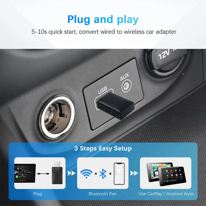 Adaptateur Carplay et Android Auto